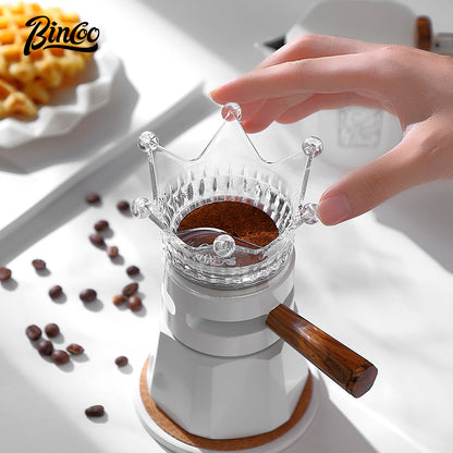 Bincoo Crown Mocha Pot Dosing Funnel Cloth Powder Special Coffee Mocha Pot Filler Household Powder Receiver