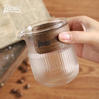 BINCOO Hand Pour Coffee Pot Sharing Kettle Set Cold Brew Pot Glass Tea Pot 320ML/330ML