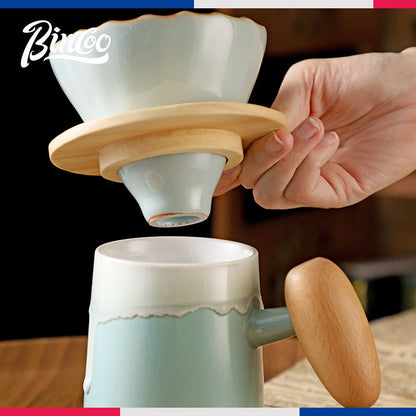 Bincoo Hand Brewed Cup Set Coffee Pot Share Pot Ceramic Filter And Exquisite