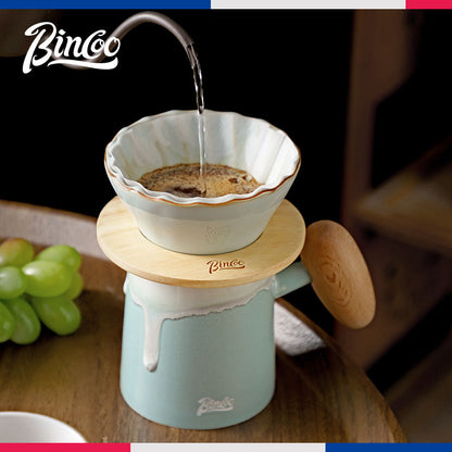 Bincoo Hand Brewed Cup Set Coffee Pot Share Pot Ceramic Filter And Exquisite