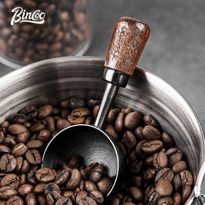 Bincoo 304 Stainless Steel Coffee Spoon 15ML/30ML,Walnut Coffee Measuring Spoon