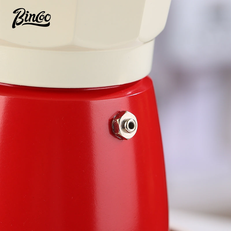 BINCOO Moka Pot Set Espresso Coffee Pot Mini Moka Kettle 3 Cups & 6 Cups Serving for Office Outdoor and Travel