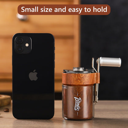 BINCOO Manual Grinder Mini Coffee Hand Grinder Outdoor Portable Bag Coffee Equipment for Camping and Travel