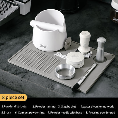 BINCOO Coffee Tamping Pad Tamper Powder Distributor Set Coffee Machine Accessories Coffee Tools 51MM