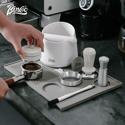 BINCOO Coffee Tamping Pad Tamper Powder Distributor Set Coffee Machine Accessories Coffee Tools 51MM