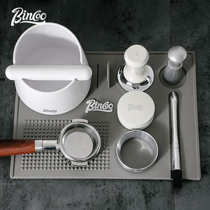 BINCOO Coffee Tamping Pad Tamper Powder Distributor Set Coffee Machine Accessories Coffee Tools 51MM