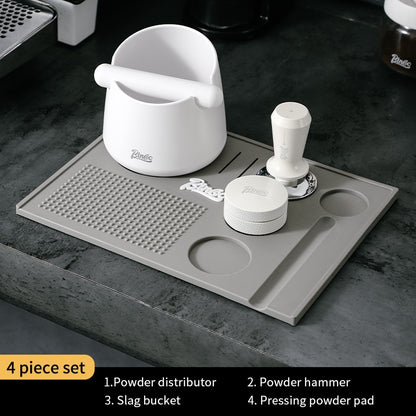 BINCOO Coffee Tamping Pad Tamper Powder Distributor Set Coffee Machine Accessories Coffee Tools 51MM