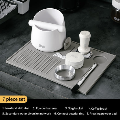 BINCOO Coffee Tamping Pad Tamper Powder Distributor Set Coffee Machine Accessories Coffee Tools 51MM