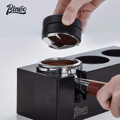 BINCOO 51MM/58MM Coffee Powder Distributor Stainless Steel Tamper Set Coffee Appliance Accessories