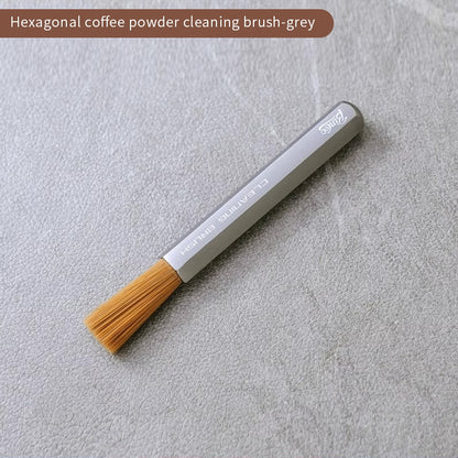 BINCOO Coffee Bar Walnut Brush Italian Style Coffee Powder Brush for Home
