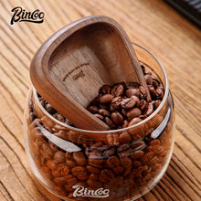 BINCOO Coffee Weighing Bean Tray Solid Wood Hand-brewed Coffee Weighing Device Coffee Container