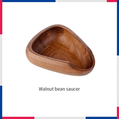 BINCOO Coffee Weighing Bean Tray Solid Wood Hand-brewed Coffee Weighing Device Coffee Container