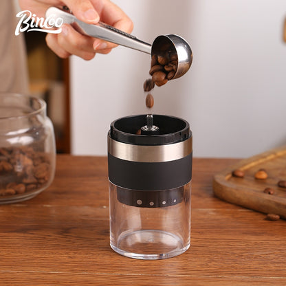 BINCOO Portable Electric Bean Grinder ,Ceramic Core Coffee Bean Grinder for Home Travel