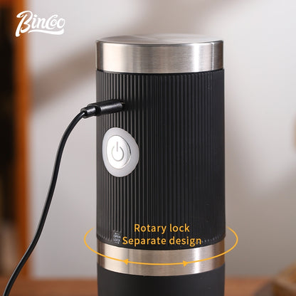 BINCOO Portable Electric Bean Grinder ,Ceramic Core Coffee Bean Grinder for Home Travel