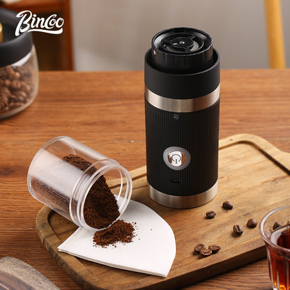 BINCOO Portable Electric Bean Grinder ,Ceramic Core Coffee Bean Grinder for Home Travel