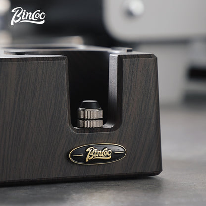 BINCOO Italian Coffee Cloth Powder Dispenser Base Multifunctional Storage and Press Powder Hammer Set 51/58MM