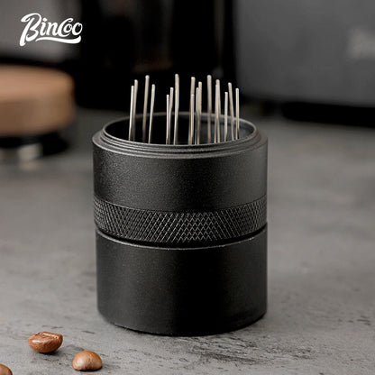 BINCOO Coffee Powder Needle Adjustable Rotary Powder Distributor Evenly Distributed Powder Needle Coffee Utensils 51/58MM