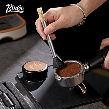 BINCOO Coffee Pulling Pin Solid Wood Stainless Steel Coffee Latte Art Stick Espresso Coffee Utensils