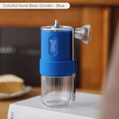 Bincoo Manual Coffee Grinder with Foldable Handle Mini Coffee Bean Grinder Home Portable for Office Outdoor