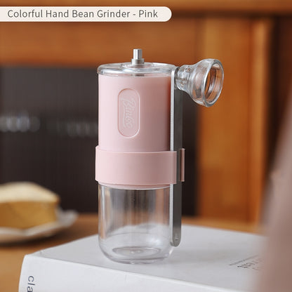 Bincoo Manual Coffee Grinder with Foldable Handle Mini Coffee Bean Grinder Home Portable for Office Outdoor