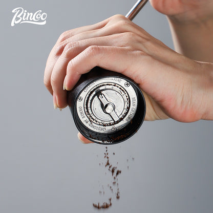 Bincoo Manual Grinder Coffee Bean Grinder with CNC 420 Core Household Small Hand Grinder Coffee Apparatus