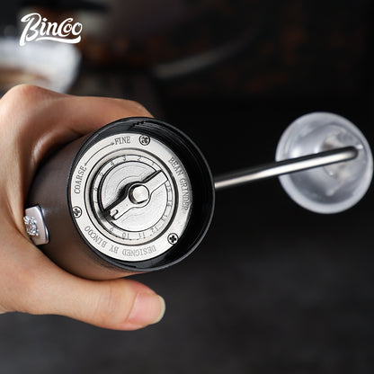 Bincoo Manual Grinder Coffee Bean Grinder with CNC 420 Core Household Small Hand Grinder Coffee Apparatus