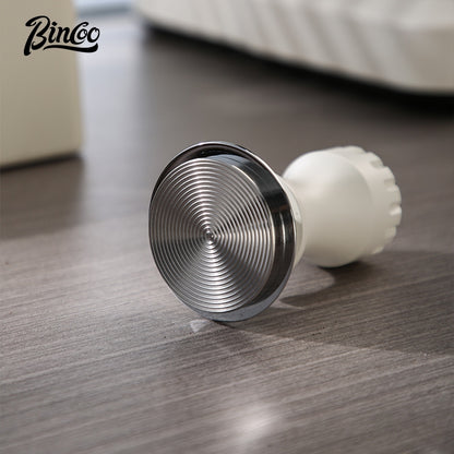 BINCOO 51/58MM Coffee Distributor Three-blade Cloth Powder Dispenser Threaded Elastic Powder Hammer Espresso Coffee Tools