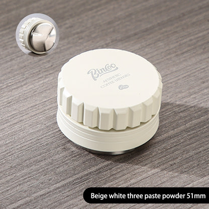 BINCOO 51/58MM Coffee Distributor Three-blade Cloth Powder Dispenser Threaded Elastic Powder Hammer Espresso Coffee Tools