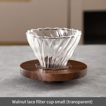 BINCOO Pour Over Coffee Pot Glass Filter Cup Coffee Sharing Pot Set Home Coffee Brewing Pot 400ML/600ML