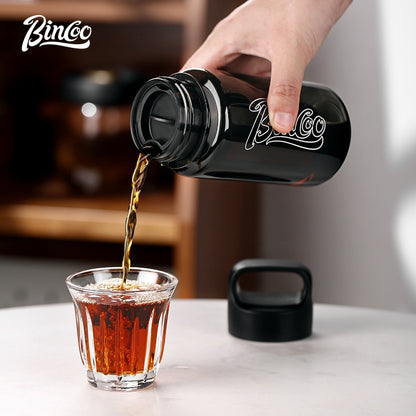 BINCOO 300ML Coffee Cold Brew Mug Can be Stored in the Refrigerator Portable and Lightweight for Office and Outdoor
