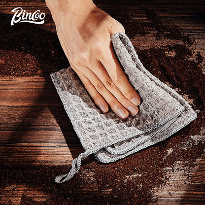 Bincoo Coffee Bar Towel Waffle Towel Set Barista's Special Cloth Absorbent Coffee Cleaning Tools