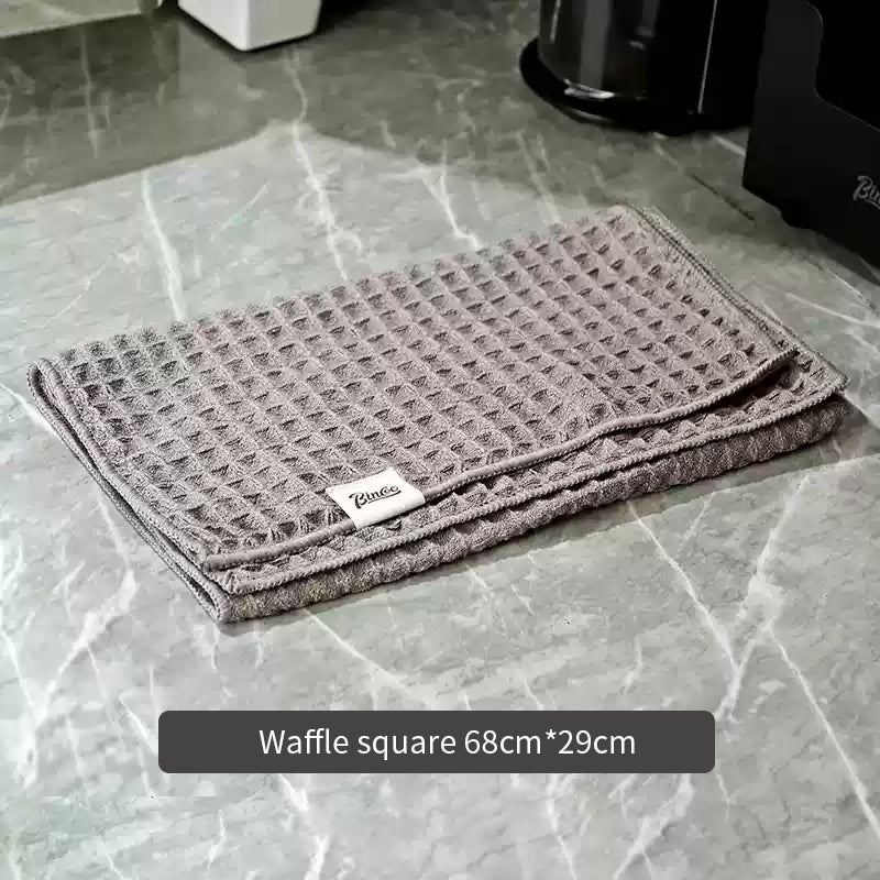 Bincoo Coffee Bar Towel Waffle Towel Set Barista's Special Cloth Absorbent Coffee Cleaning Tools