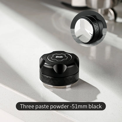 BINCOO Coffee Powder Dispenser Three Paddle Adjustable Powder Dispenser Italian Coffee Appliance 51MM/58MM