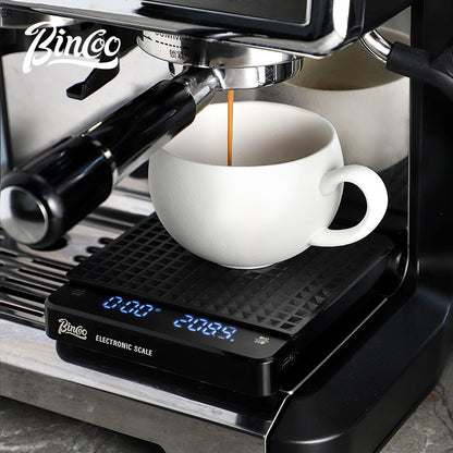 BINCOO Italian Coffee Electronic Scale Coffee Bean Weighing Scale Hand Brewing Timing Coffee Scale Special Utensils