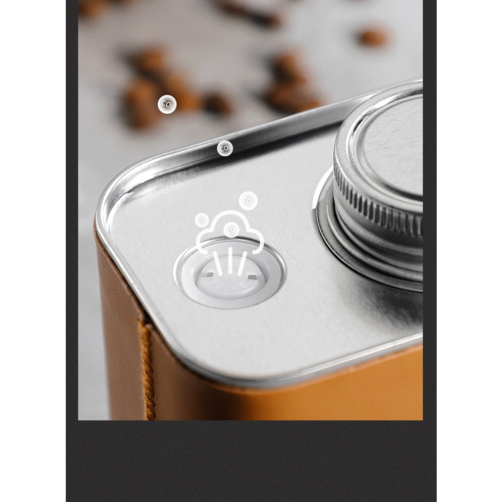 BINCOO Coffee bean storage tank, vacuum sealed tank, one-way exhaust valve coffee tank, storage tank