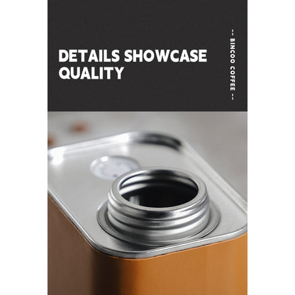 BINCOO Coffee bean storage tank, vacuum sealed tank, one-way exhaust valve coffee tank, storage tank