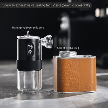 BINCOO Coffee bean storage tank, vacuum sealed tank, one-way exhaust valve coffee tank, storage tank