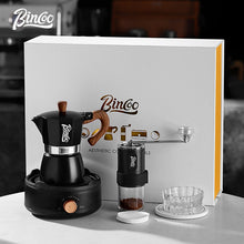 BINCOO Espresso Mocha Pot Gift Set Small Home Coffee Maker Set Birthday Holiday Gift Best