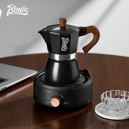 BINCOO Espresso Mocha Pot Gift Set Small Home Coffee Maker Set Birthday Holiday Gift Best