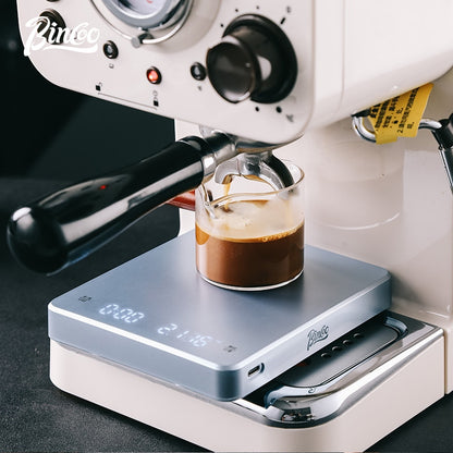 BINCOO Hand Brewed Coffee Electronic Scale Automatic Timing Smart Charging Professional Coffee Home Small Roasting Weighing