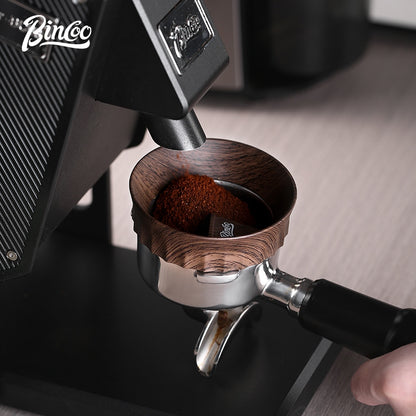 BINCOO Coffee Handle Powder Dispenser Magnetic Espresso Coffee Powder Receiving Ring Coffee Utensils 51/58MM