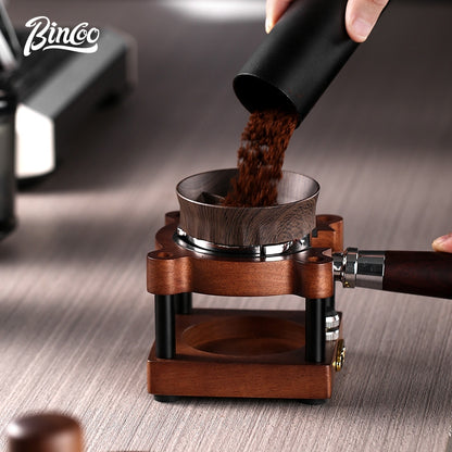 BINCOO Coffee Handle Powder Dispenser Magnetic Espresso Coffee Powder Receiving Ring Coffee Utensils 51/58MM