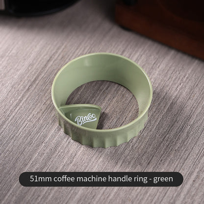 BINCOO Coffee Handle Powder Dispenser Magnetic Espresso Coffee Powder Receiving Ring Coffee Utensils 51/58MM