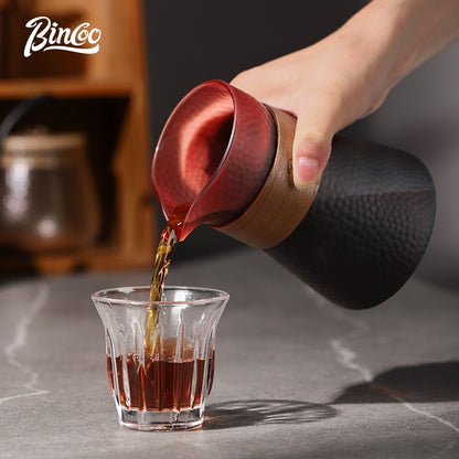 BINCOO Coffee Hand Brewer Filter Cup Set Coffee Sharing Pot Glass Filter Drip Coffee Utensils 500ML