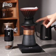 BINCOO Coffee Hand Brewer Filter Cup Set Coffee Sharing Pot Glass Filter Drip Coffee Utensils 500ML