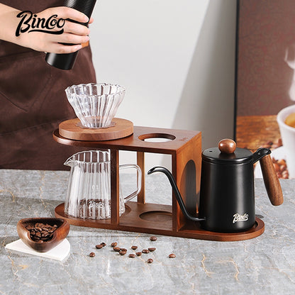 BINCOO Hand Brew Coffee Pot Set Hand Coffee Grinder Coffee Hand Brew Holder Coffee Utensils