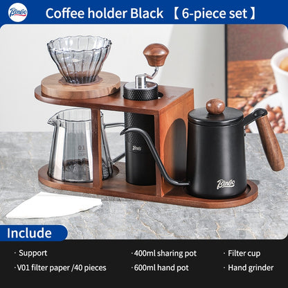 BINCOO Hand Brew Coffee Pot Set Hand Coffee Grinder Coffee Hand Brew Holder Coffee Utensils