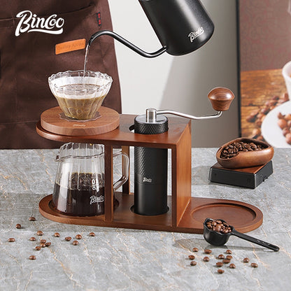 BINCOO Hand Brew Coffee Pot Set Hand Coffee Grinder Coffee Hand Brew Holder Coffee Utensils