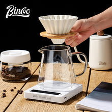 BINCOO Hand Brew Coffee Pot with Filter Cup Coffee Sharing Pot Set Ceramic Filter Coffee Utensils 600ML