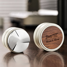 BINCOO Coffee Maker Handle Filling Press Base Walnut Wood Powder Coffee Press Hammer Set Espresso Appliances 51MM/58MM